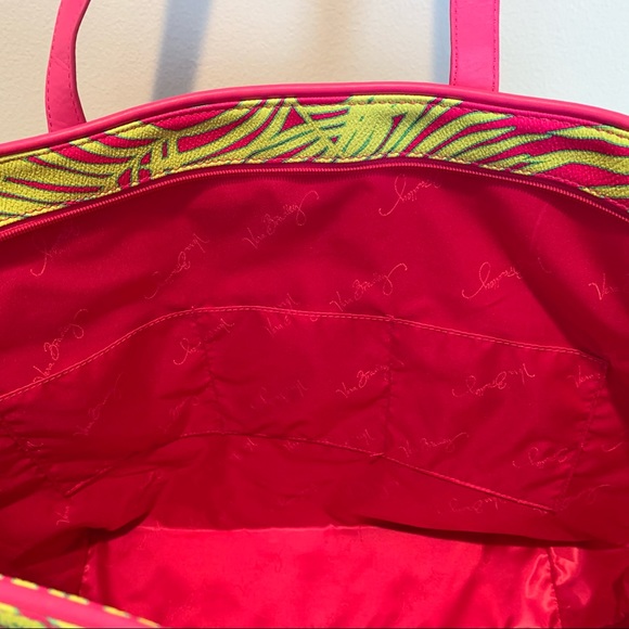 NWT Vera Bradley Palm Frond tote & wristlet - Picture 7 of 7